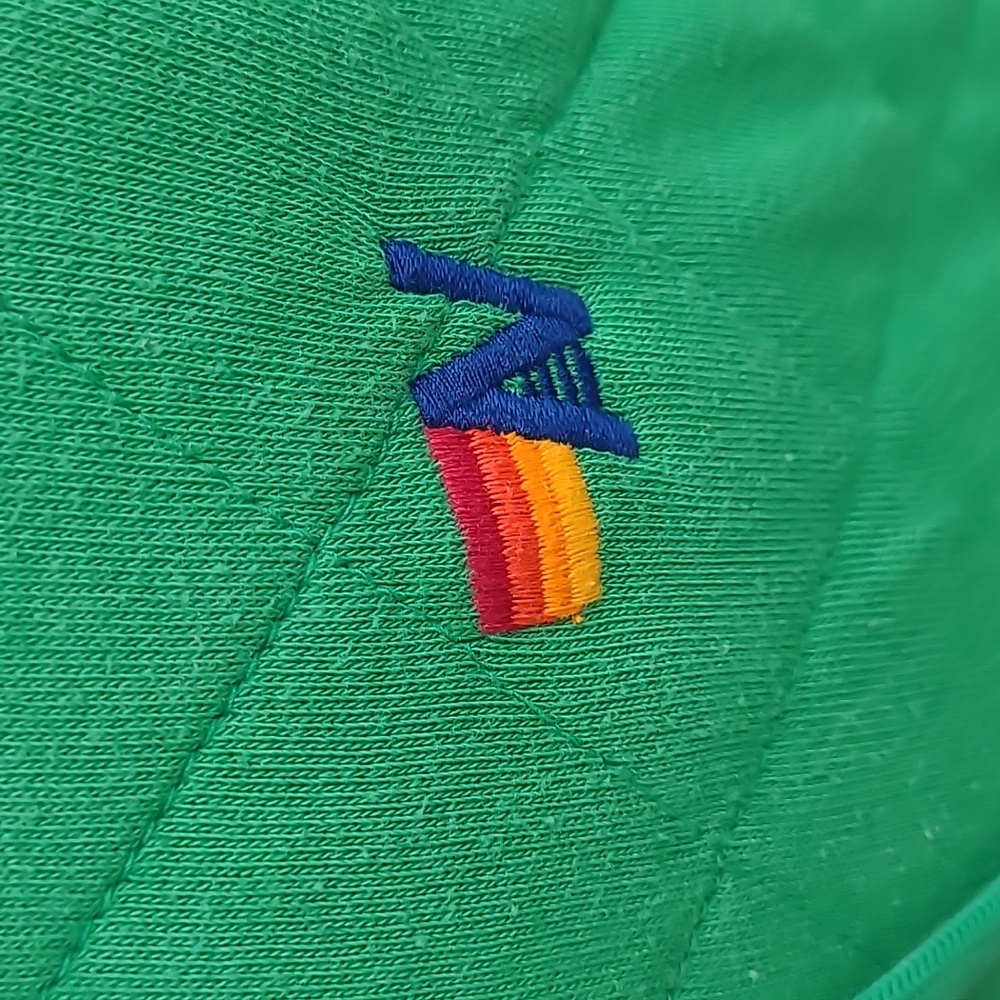 AVIATOR NATION Logo Green Quilted Mens XL Full Zip Hoodie Sweatshirt Jacket‎ - Picture 4 of 8